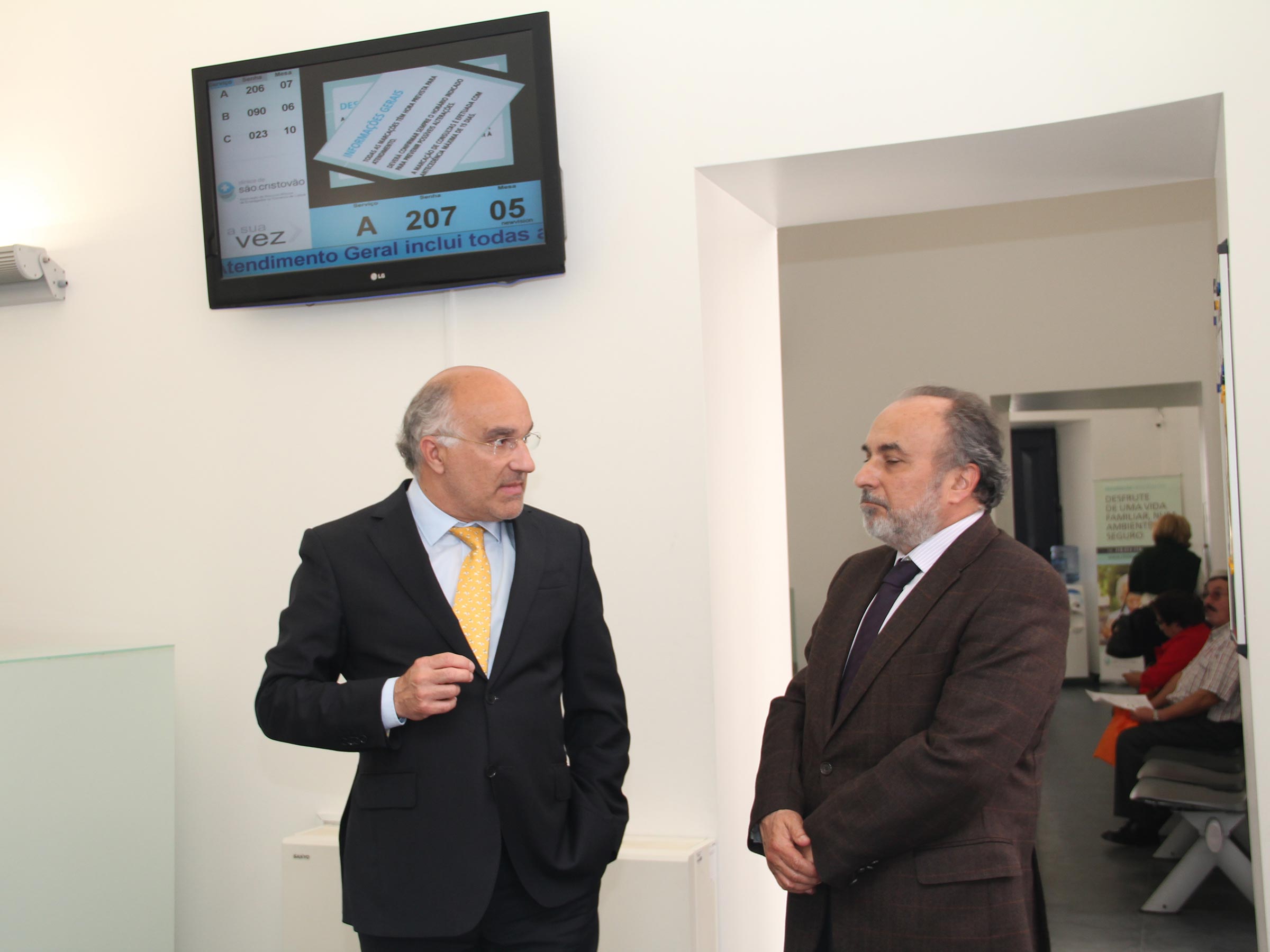 Visita do Prof. Fernando Ribeiro Mendes (Presidente da Fundação Inatel)